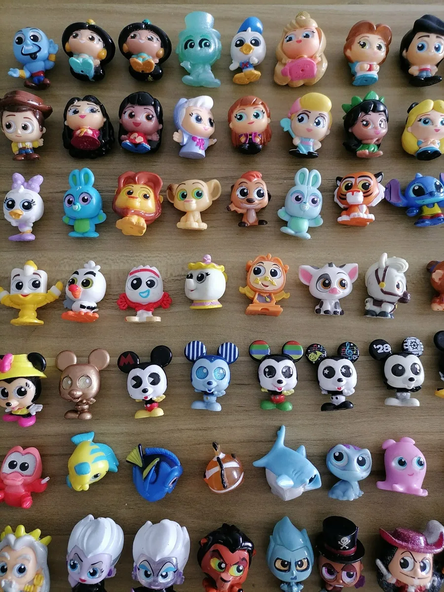 Doorables Princess Cartoon Doll Collecties Rare Figurine Action Figure Glass Eye Bambini Regali Di Compleanno