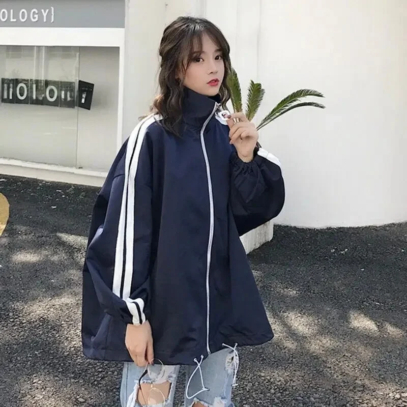 Solid color mid-length blue