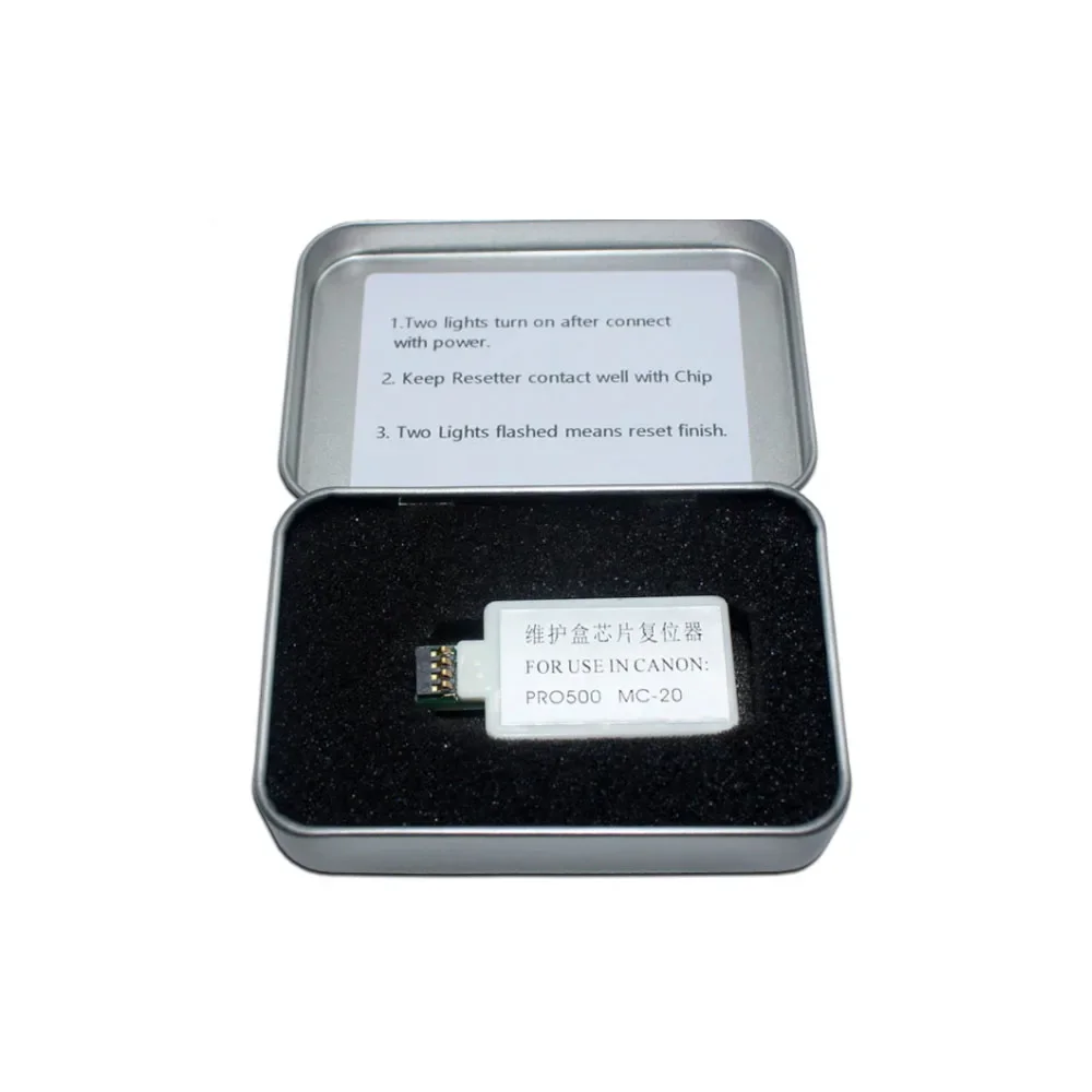 

MC20 MC-20 Maintenance box chip resetter For Canon imagePROGRAF PRO-1000 Pro 500 Pro500 PRO-500 Printer