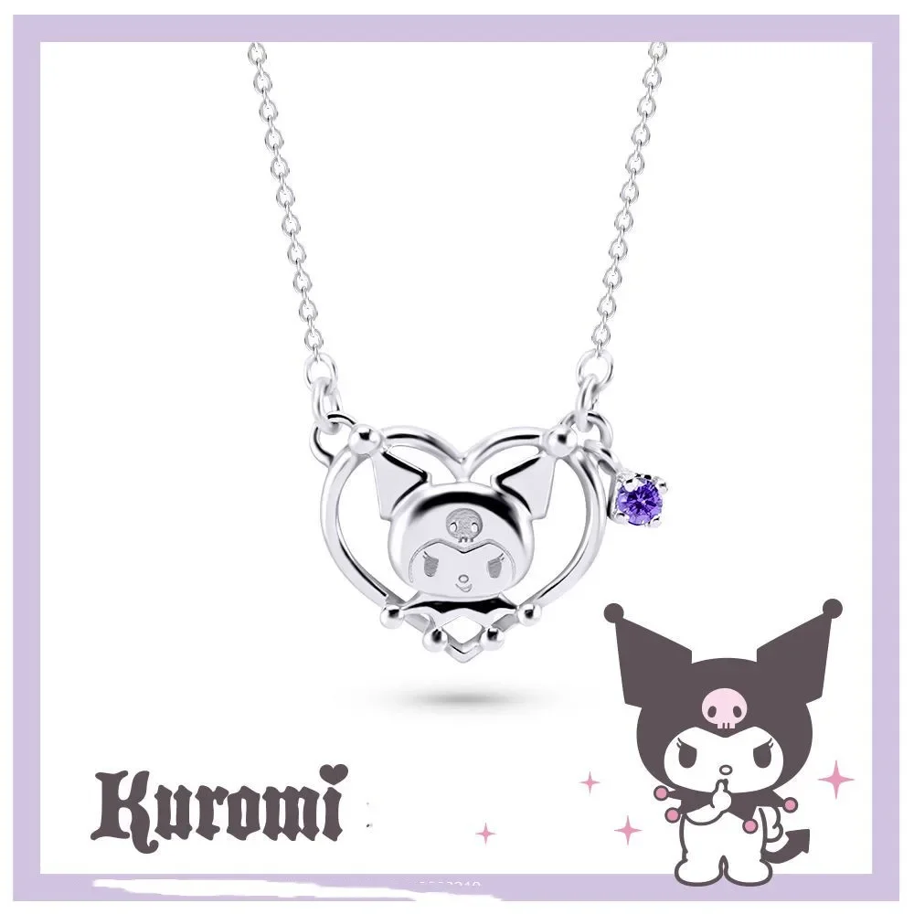 

Kawaii Ikulomi Necklace Y2k Ring Fashion Jewelry I.Love Cartoon Delicate Accessories Cool Girl Good Friend Birthday Gift