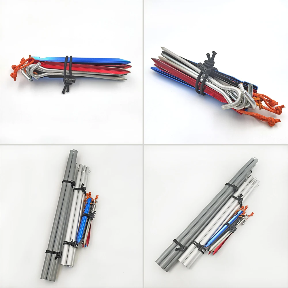 Bungees Ball Fixing Tie Rope Elastic Band for Tying Poles Bundling Pegs Bungee Cords Strap for Outdoor Camping bungee cords