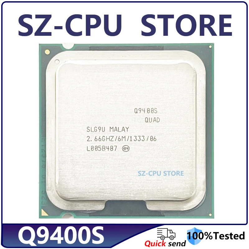 

Четырехъядерный процессор Core 2 Quad Q9400S 2,6 ГГц SLG9U 6 Мб 65 Вт LGA 775