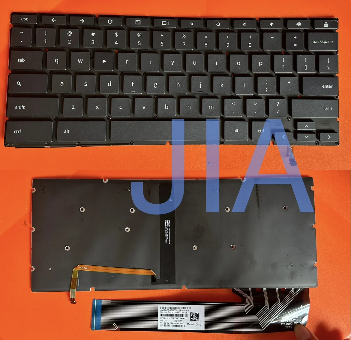 Per Tastiera Portatile Hp Chromebook Muslimnew Light Retroilluminazione