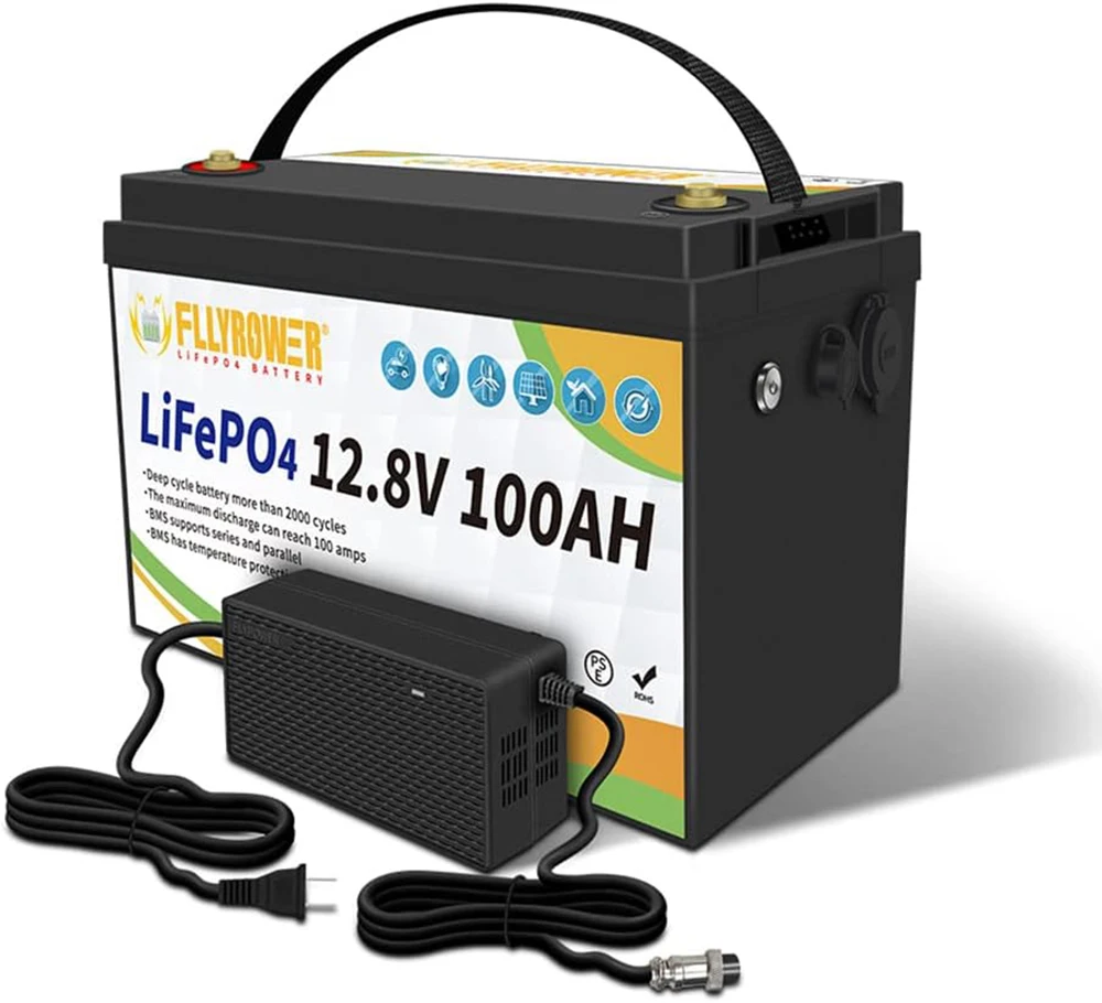 

Литий-железо-фосфатный Аккумулятор со встроенной батареей BMS, в наличии в США, 12 В, 6 А/ч, 60 А/ч, 80 а/ч, 12,8 а/ч, LiFePo4