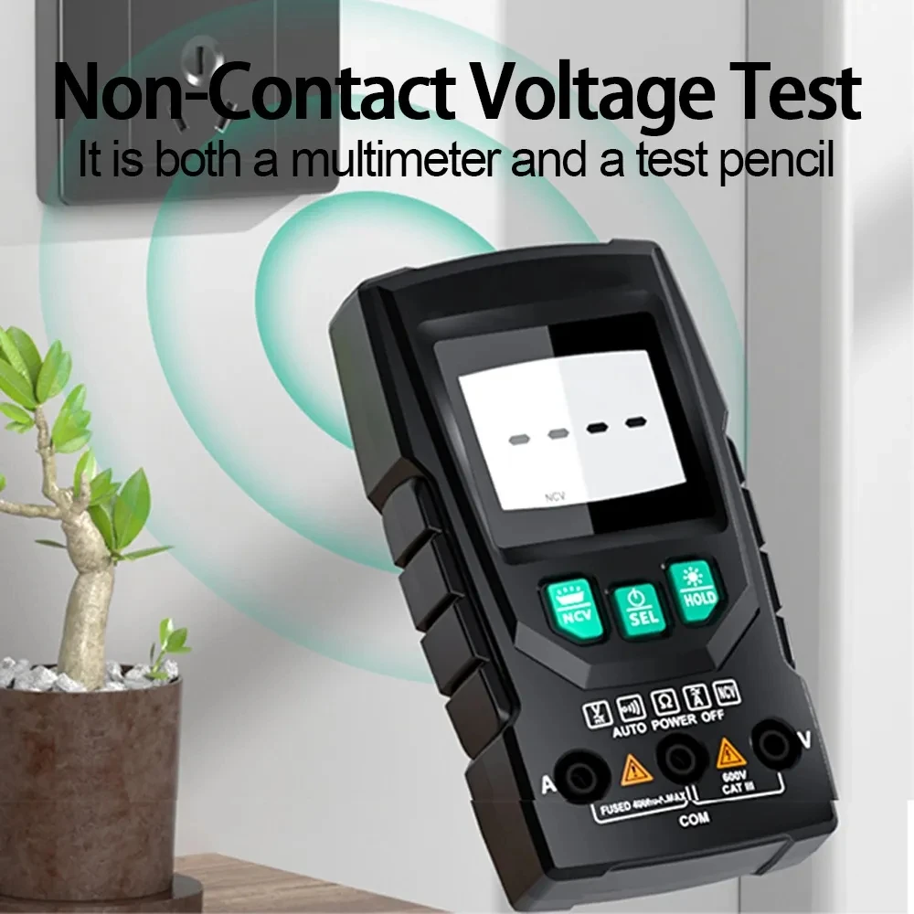 Multimetro Digital Profesional inteligente Tester AC DC Voltage Current  Auto Range High Precision Ohm Hz NCV Digital Multimeter - AliExpress