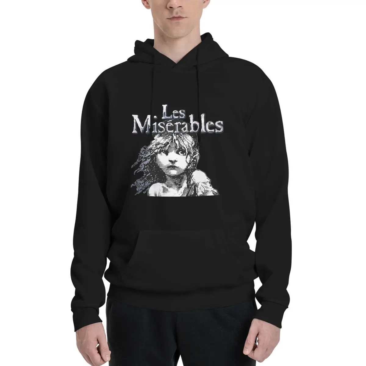 

Толстовка Les Miserables из полиэстера, мужской женский свитер, размер XXS-3XL