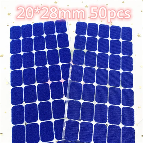 20X28mm blue 50pairs