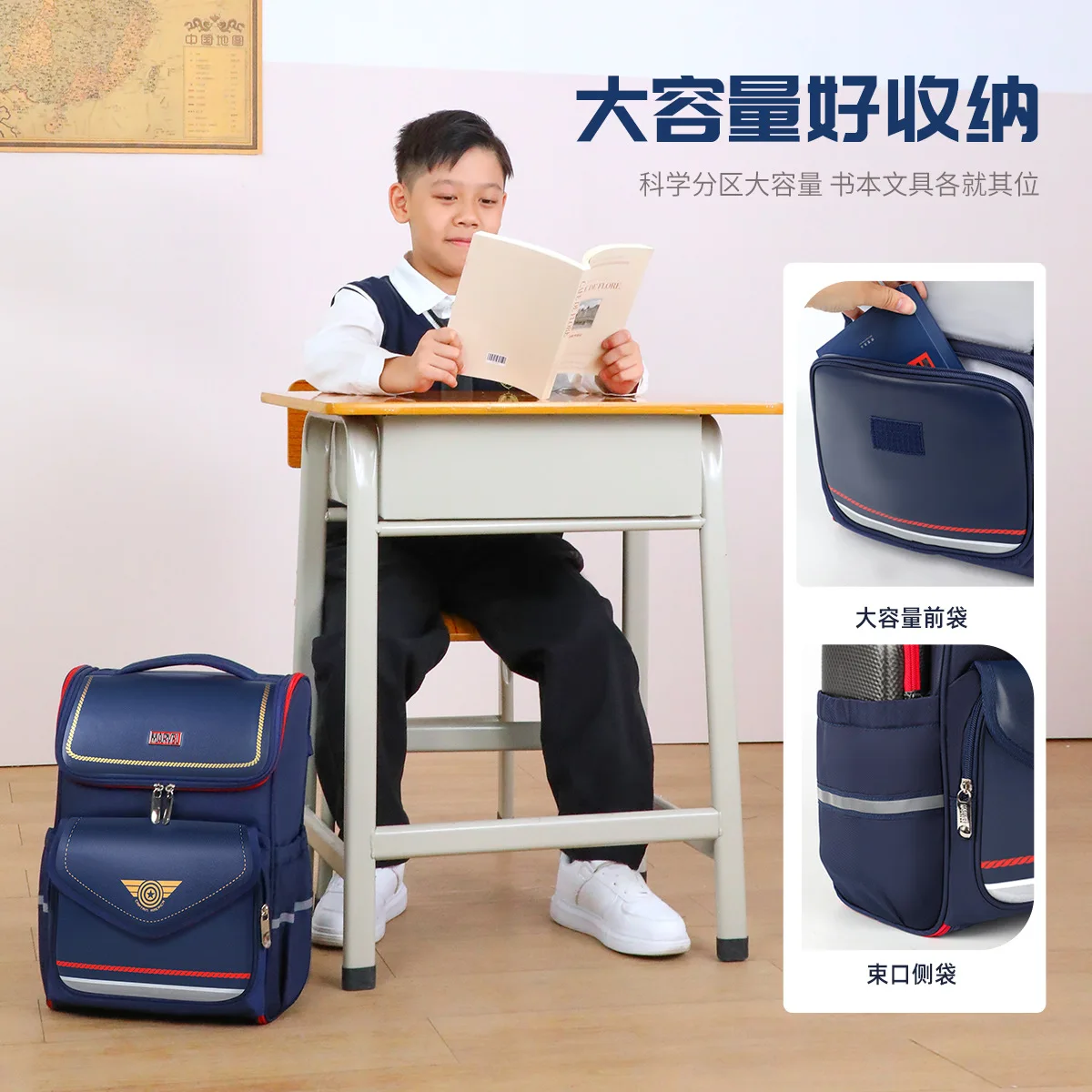 Disney Frozen School Bags For Boys Girls Spider Man Primary Student Shoulder Orthopedic Backpack Large Capacity Gifts Mochila