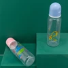 Upgraded 250ml Plastics Baby Bottle Cartoon Pattern Baby Feeding Bottle Suitable for Infant Newborn 7-inch Height 5