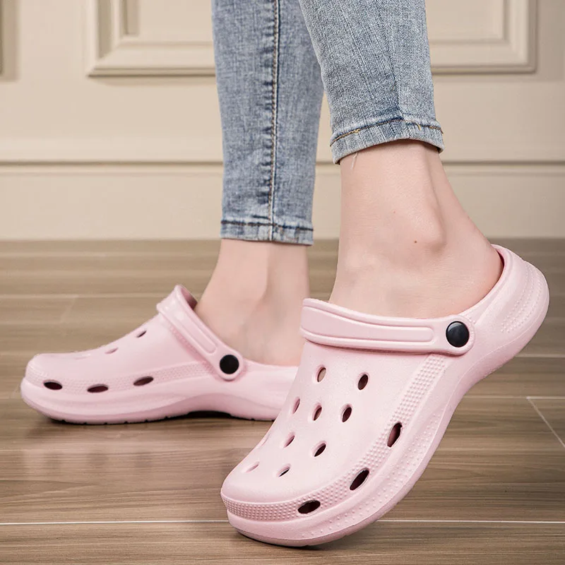Men Clogs Sandals Leisure Slippers Beach Slides Garden Shoes Outdoor Plus Size 46 47 48