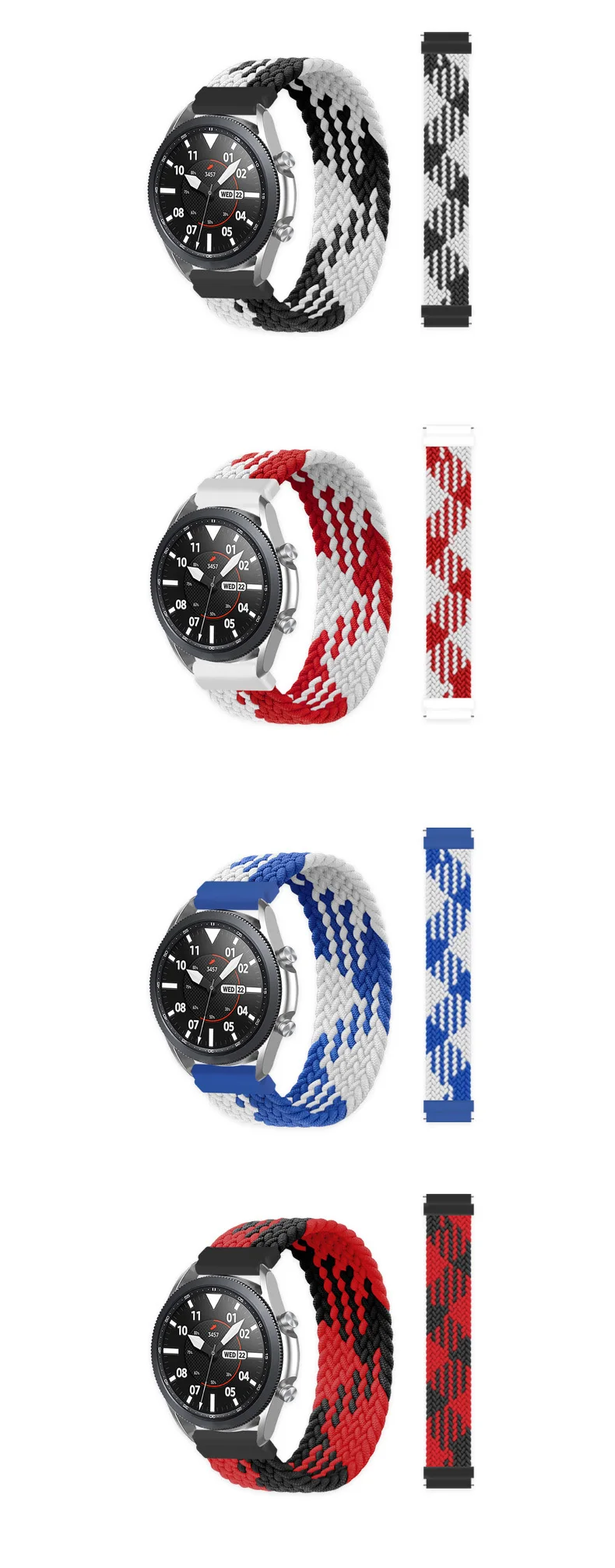 20 mm 22 mm Band für Samsung Galaxy Watch 4 5 6 44 mm 40 mm Pro 45 mm Classic 47 mm 43 mm Armband Correa Huawei Watch GT 2e 3 4 Armband – Detail 13