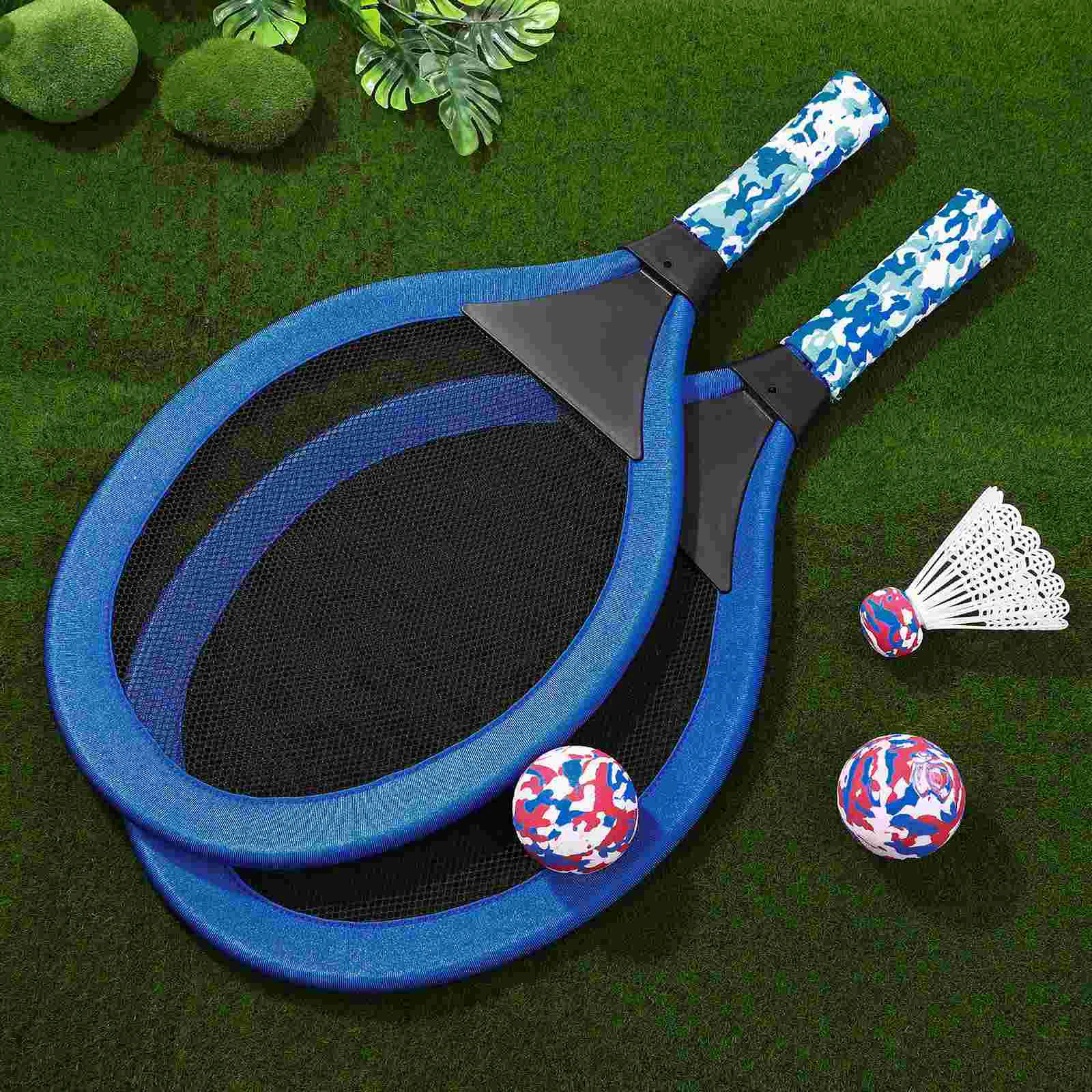 MultiFunctional Kids Tennis Racket Set Childrens Badminton Rackets Toddler Sport Games Lightweight Durable Racquet Sports Tennis