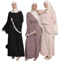 Ramadan Muslim Hijab Dress Abayas for Women Abaya Dubai Turkey Islam Clothing Kaftan Robe Muslim Abaya Dresses