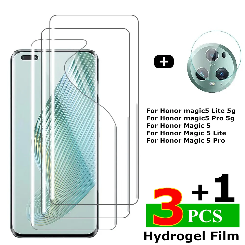 Magic5 Lite Hydrogel Film Per Honor Magic 5 Lite 5G Screen Protector Honor Magic 5 Pro Soft Glass Honor Magic 5 Lite Clear Hd