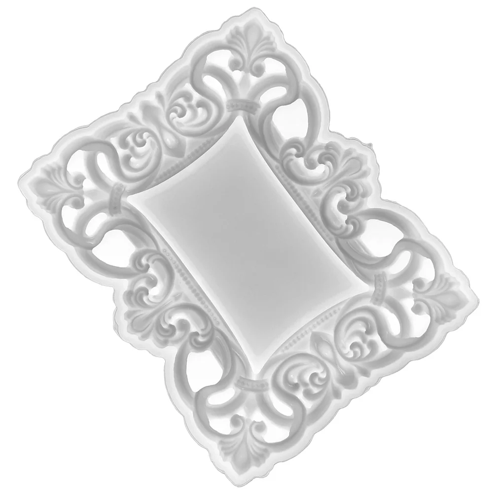 

Photo Frame Silicone Mold Epoxy Making Mold Picture Frame DIY Mold European Style Frame Mold