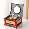 Elegant Classic Rotating Ballerina Music Box with Drawer Hand Crank Music Jewelry Box Perfect Christmas Gift for Girls 4