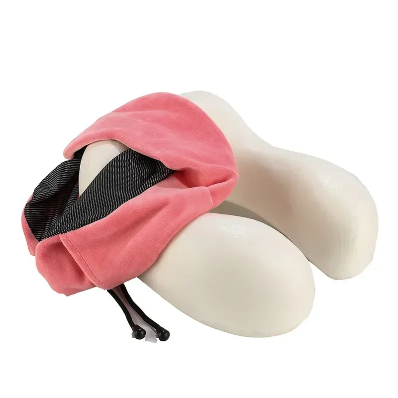 U Shaped Memory Foam Neck Pillows Massage Neck Pillow Soft Travel Pillow Sleeping Airplane Pillow Cervical Healthcare Bedding 4