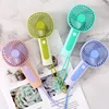 Mini Portable Fans 3 gear Handheld USB Rechargeable Fan Mini Desktop Air Cooler Outdoor Fan Cooling Travel Hand Fans 4
