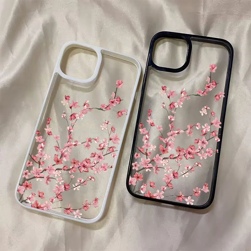 Cherry Blossom Floral Phone Case Cover