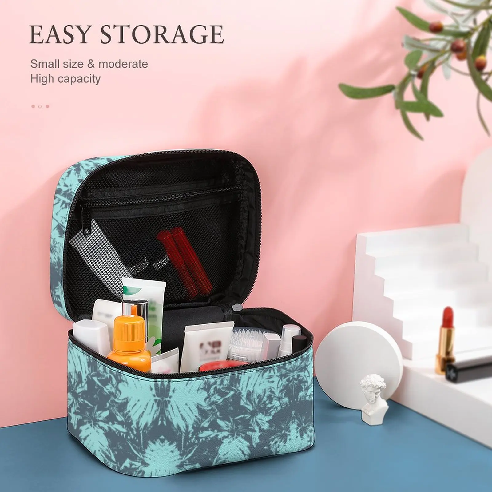 Customized Pattern Makeup Bag Girl Outdoor Waterproof Make Up Case Waterproof Storage Bag for Cosmetics Fashion Make up Pouch