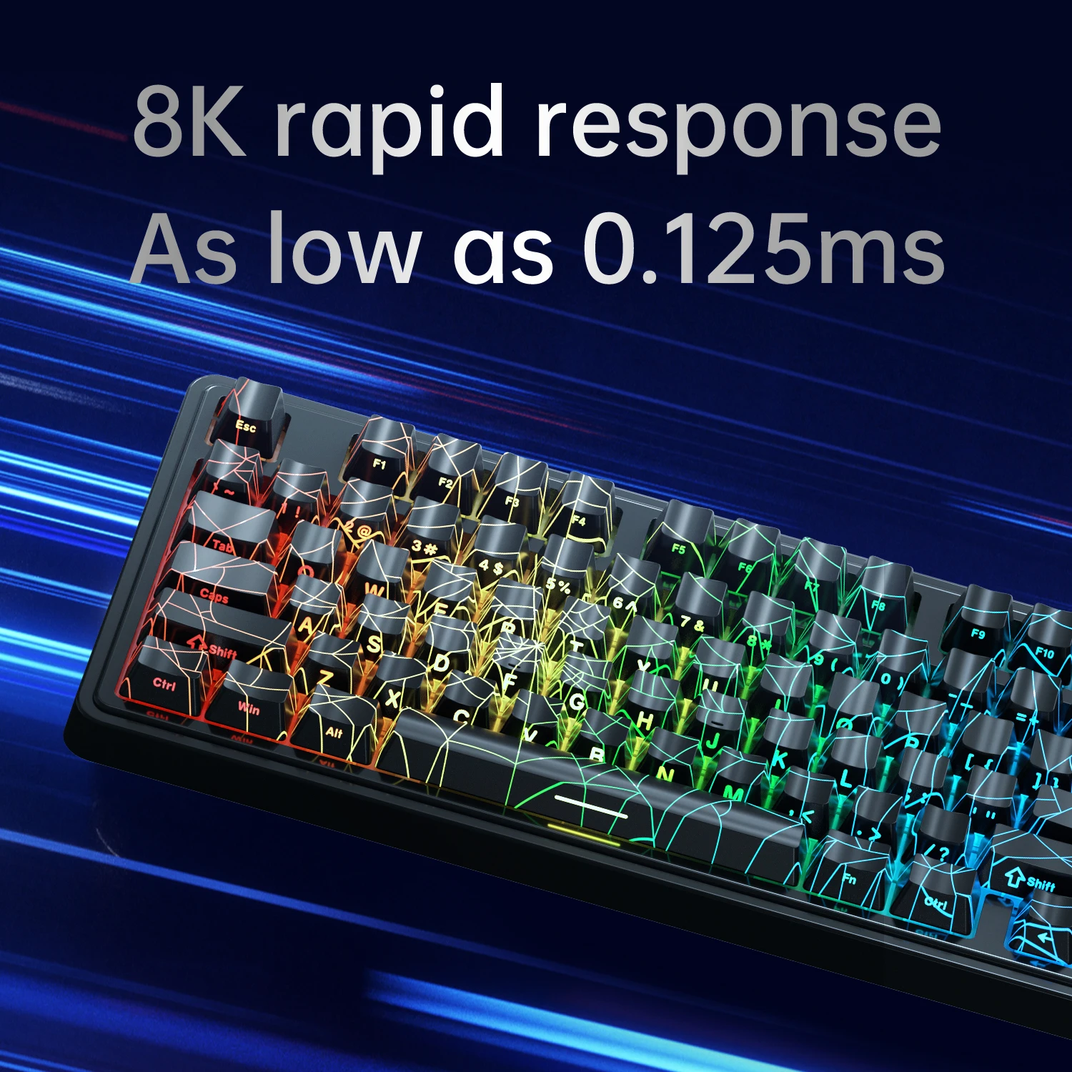 AJAZZ AK980 MAX Wired Magnetic Switch Keyboard 0.01mm 8K