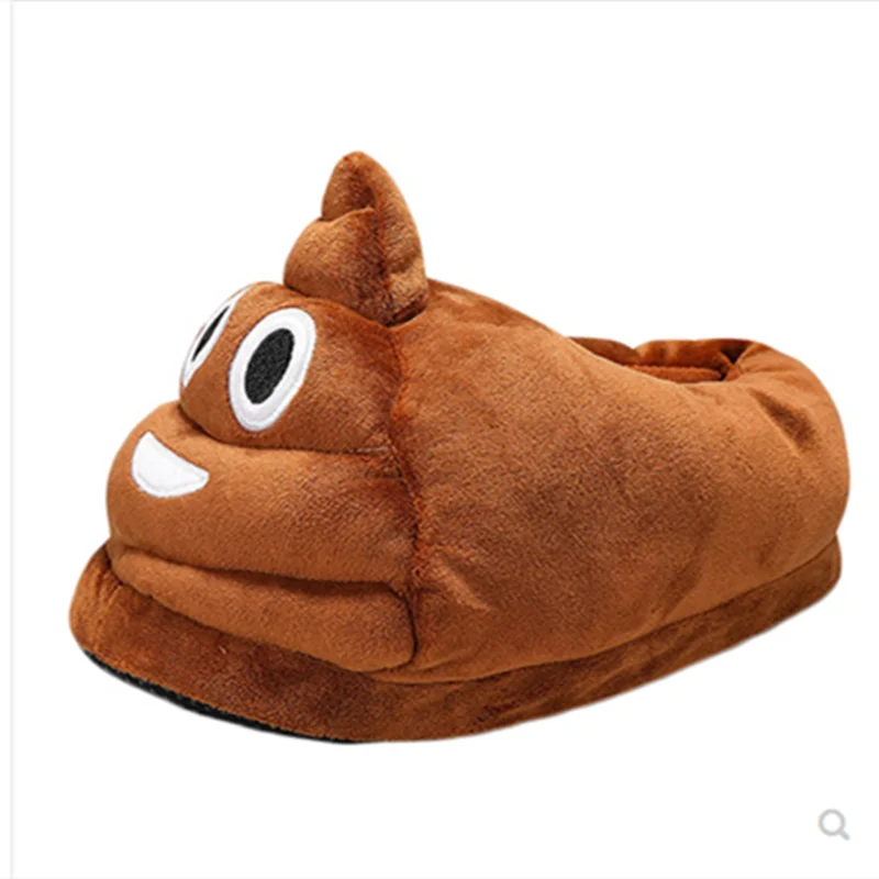 Lovers Cute Indoor Mujer Big Toe Funny Femes Cartoon Slippers Short Plush Warm Winter Shoes Home Slides Cotton Fabric Holloween