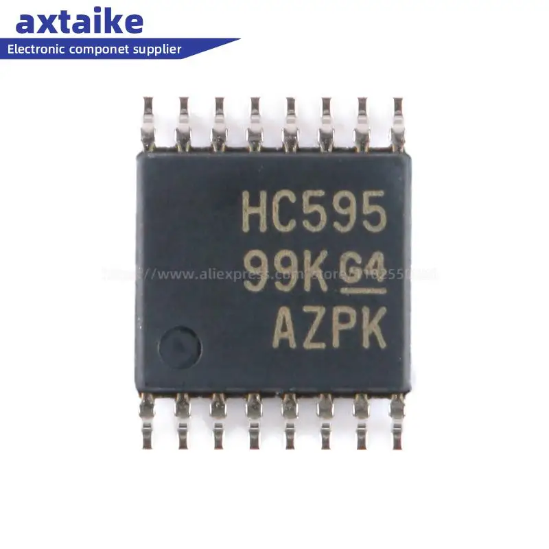 

10pcs HC595 SN74HC595PWR TSSOP-16 8-bit Shift Register Chip