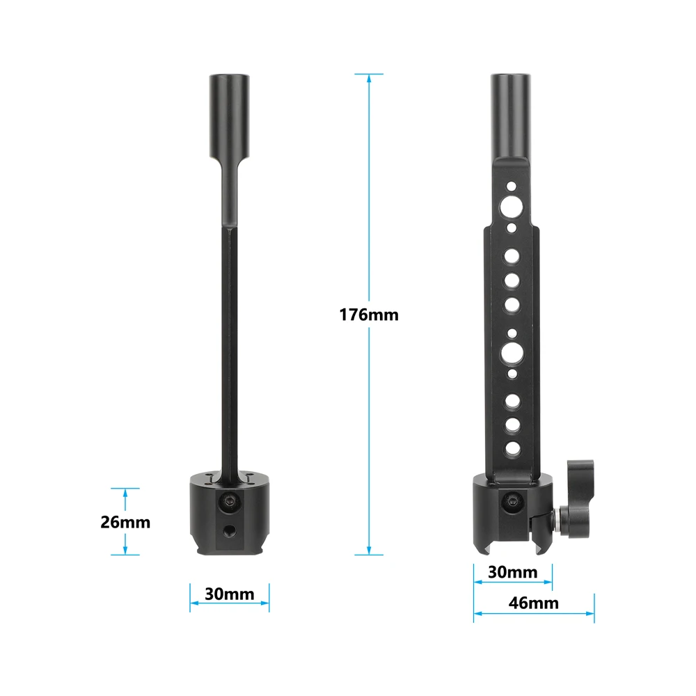 Camera Quick Rlease NATO Extension Mount for DJI RS 2, RSC 2, RS 3 & RS 3 Pro Wi