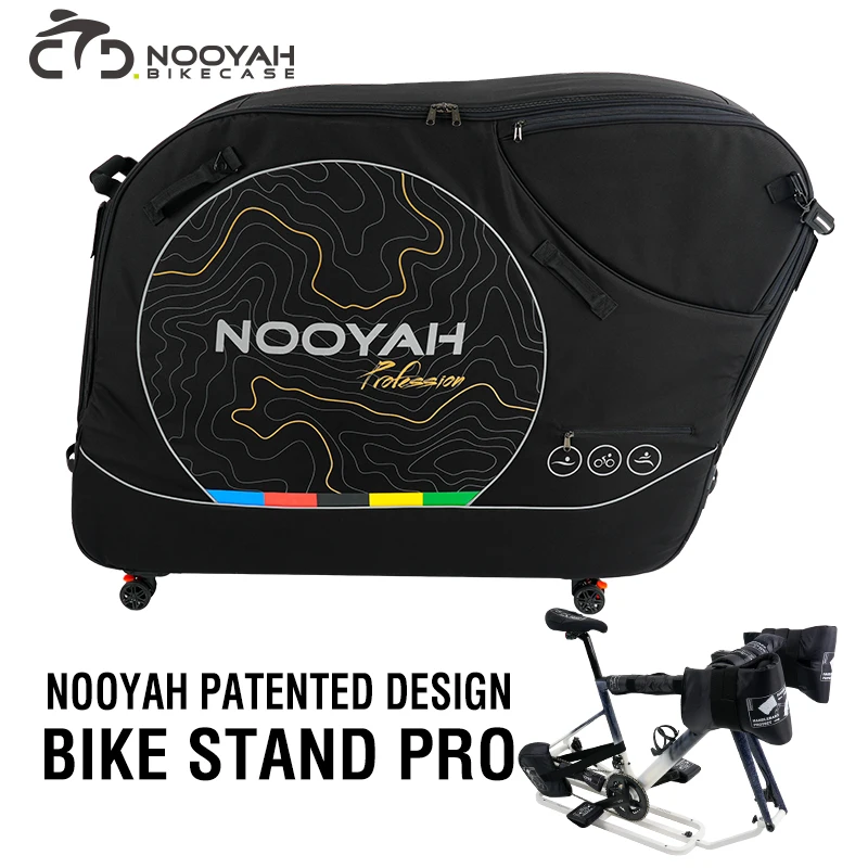 3170）NOOYAH 自転車バッグ　キャリーバッグ　キャスター付き 3170）NOOYAH 自転車バッグ キャリーバッグ キャスター付き