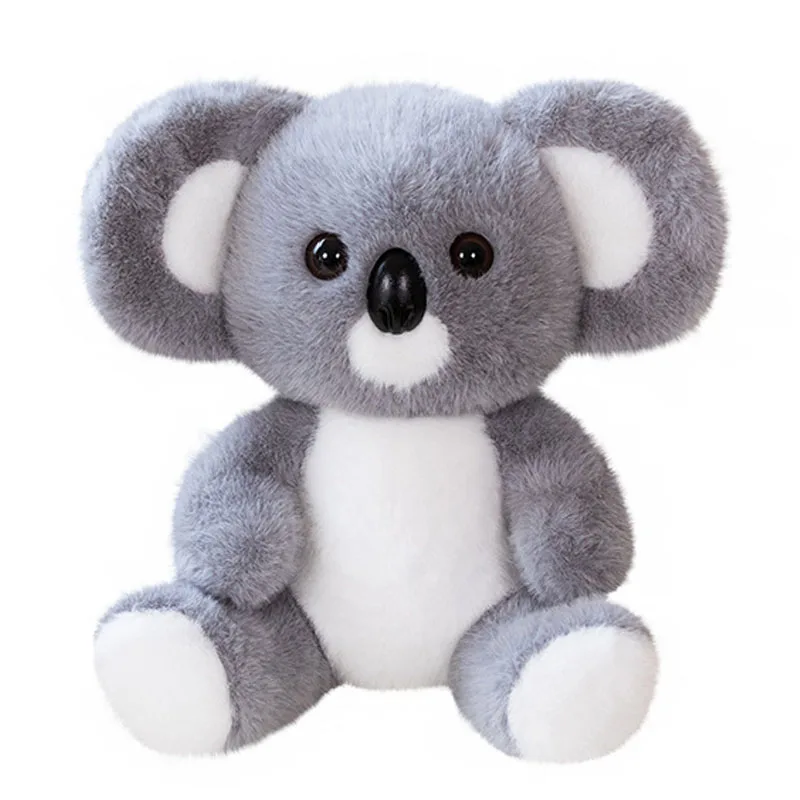Plush Cartoon Imitate Natural Movements Realistic Emotional Warm Hug Child Koala Stuffed Birthday Gift Figurines Miniatures