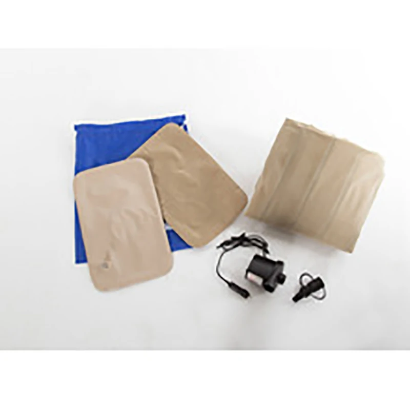 Car supplies Folding car inflatable bed PVC flocking car inflatable mattress SUV travel bed