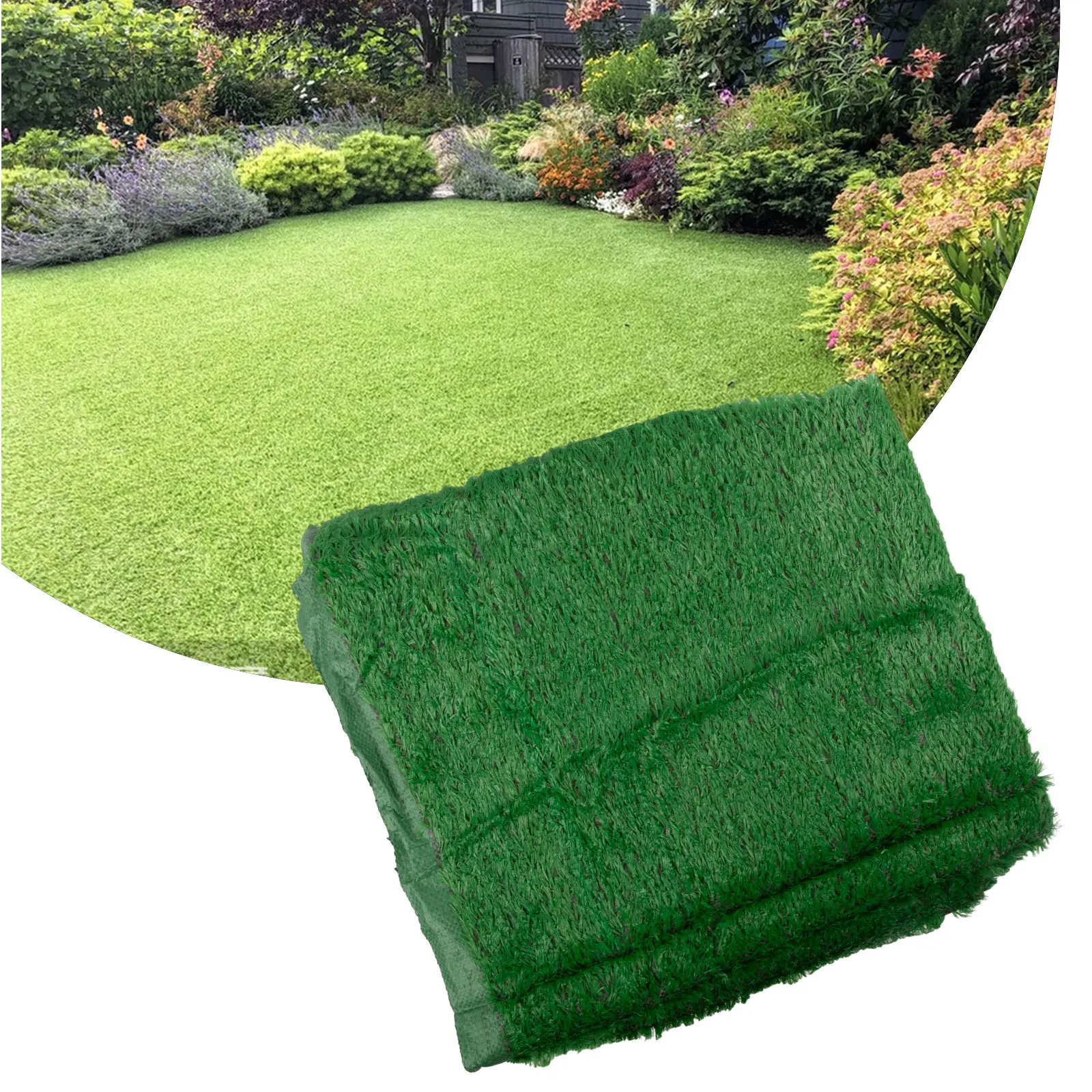 

Artificial Grass Carpet Green Fake Synthetic Garden Landscape Lawn Mat Turf Fit For School Kindergarten Playground