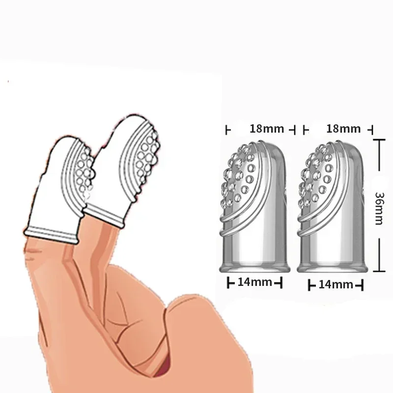 G Point Stimulation Finger Sleeves Clitoris Massage Sex Toys For Women Penis Rings Sex Delay Couples Games Delay Reusable Condom