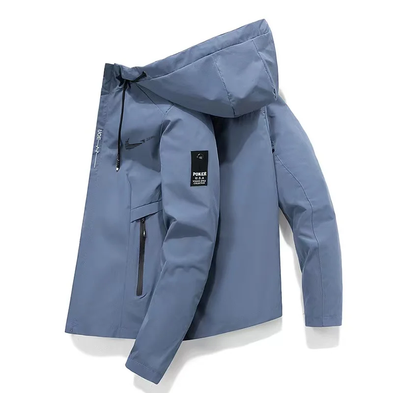 thumbnail image 1 of Chaqueta con capucha para hombre, abrigo de algodón a prueba de viento con cremallera, parka gruesa y cálida, estilo informal, novedad de invierno, 2024, 1 of 5