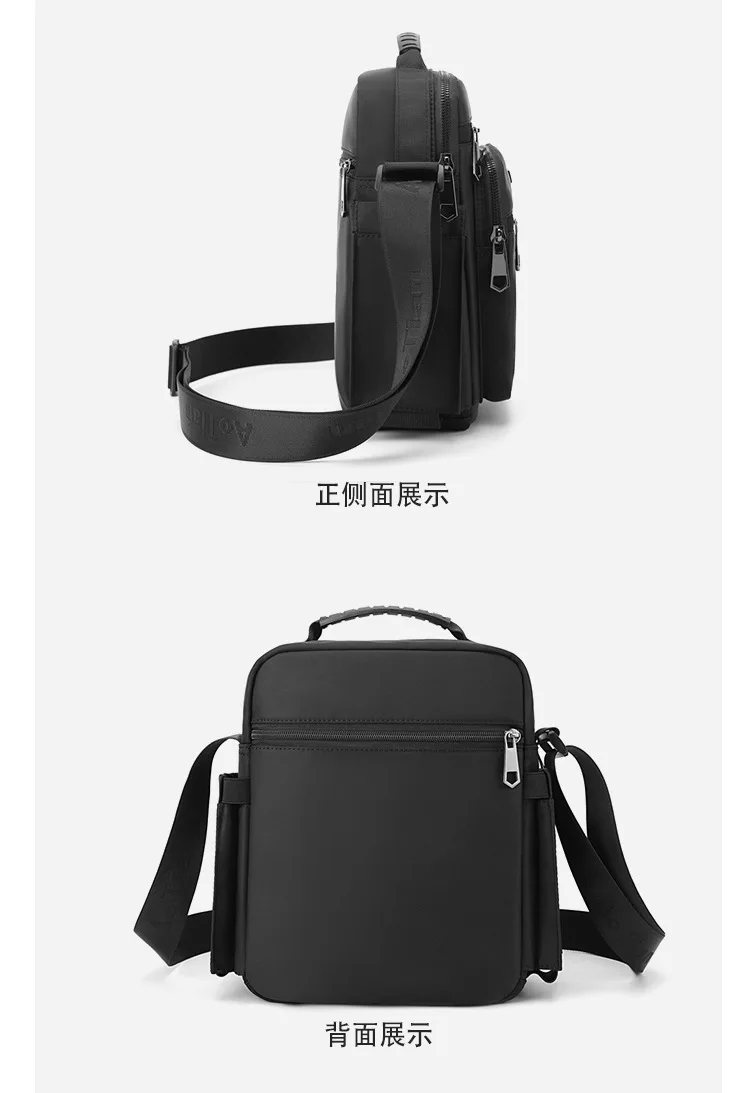 Bolsos de hombre con diseño de habitación de 4 capas, bolso cruzado de alta calidad para hombre, bolso de hombro elegant