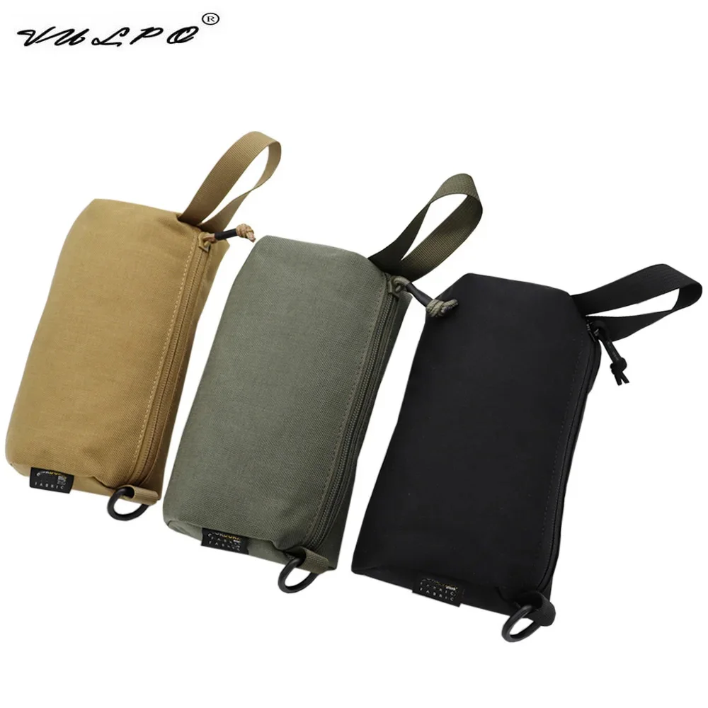 

VULPO Outdoor Tactical Storage Bag Running Travelling EDC Tool Organize Bag Portable Toiletries Bag Waterproof Sundries Pouch