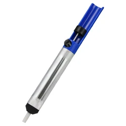 Manual desoldering pump aluminium solder sucker for PCB rework and repairs 190mm desoldering tool without solvents or heat