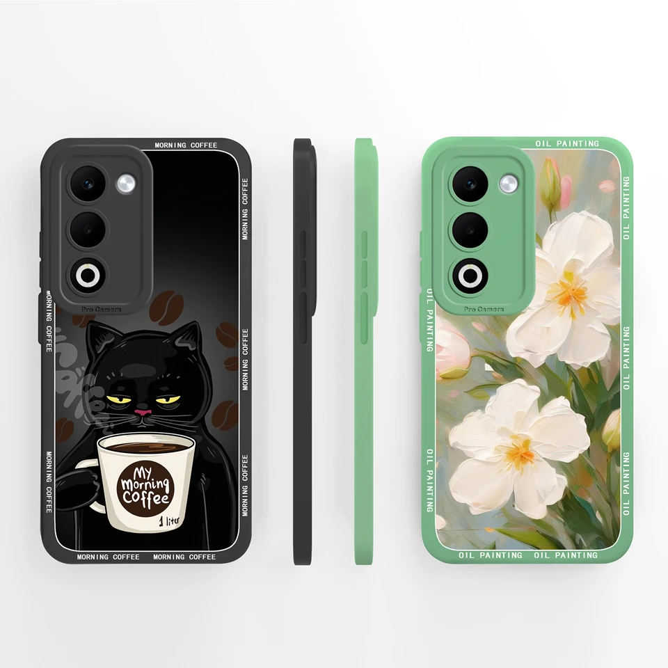 Adorable Panda Lotus Design Durable Shockproof High-Quality Phone Case