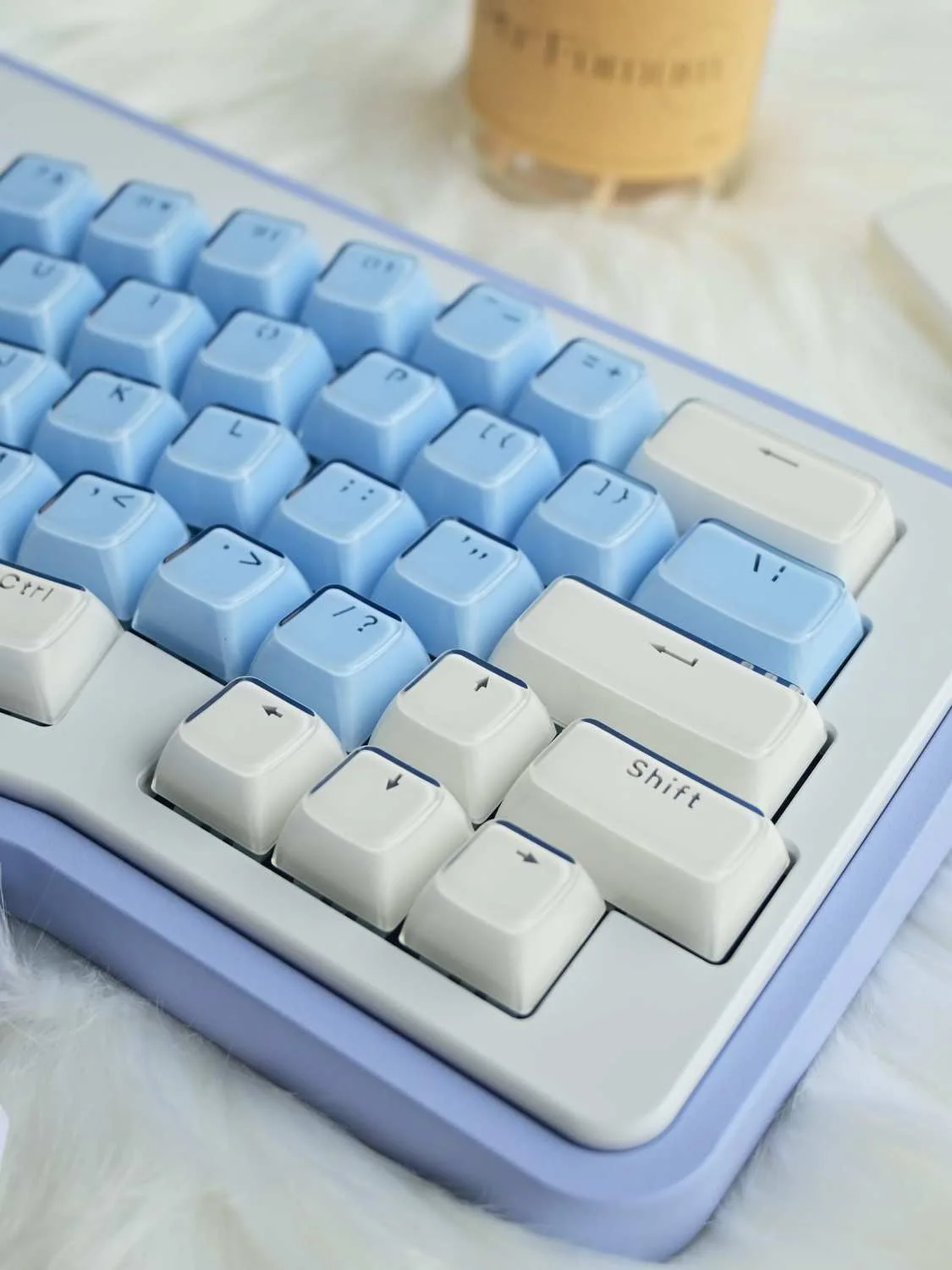 Keycaps para teclado mecânico, transparente, cereja, rosa,