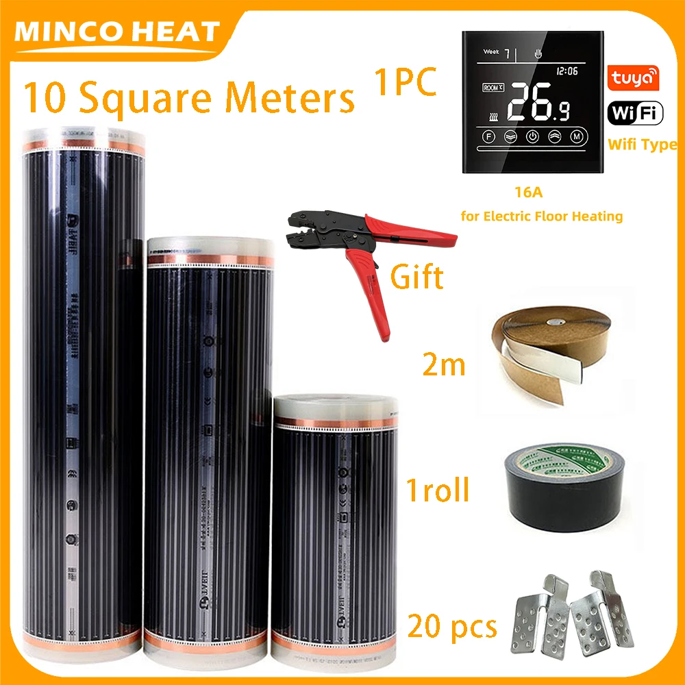 Фото Minco Heat 220 Вт/м2, 50/80 см, ширина 10 м №1