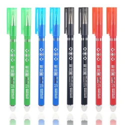 Erasable Fine Point Gel Pens - Ideal for School and Office Writing Supplies (Black)