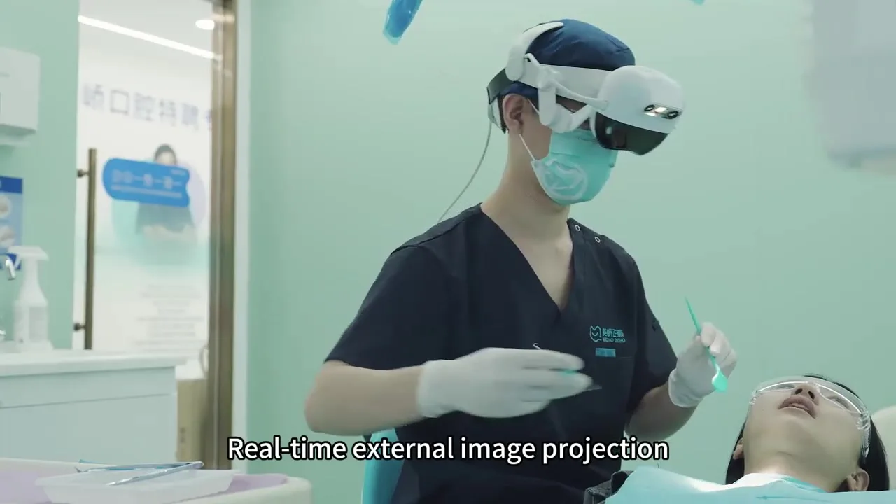 Новое поступление одобренная CE 3D электронная лупа с креплением на голову