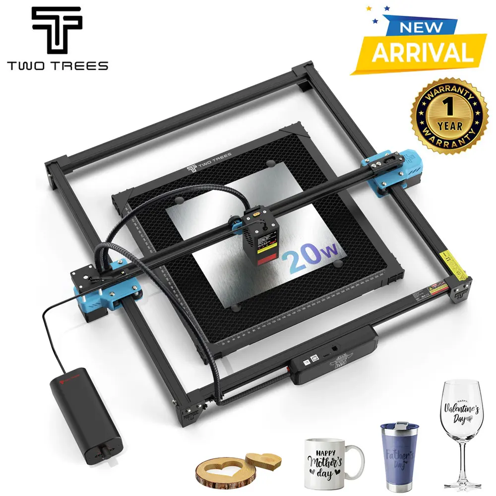 EU US Direct Ship】TwoTrees TS2 20W Laser Engraver – TwoTrees Official Shop