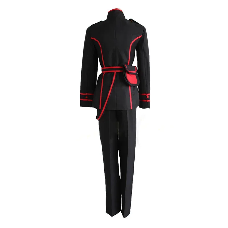 

Anime D.Gray-man Allen Walker Cosplay Costume Full Set School Uniform Top + Pants + Belt + Bag + Accessories