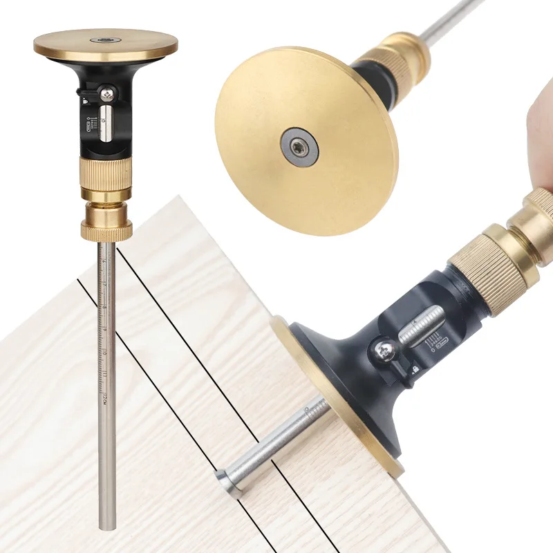 Dovetail Jig Blade Scribing Tools European Style Scriber Carpentry Parallel Line High Precision Mortise Measuring Marking Gauge