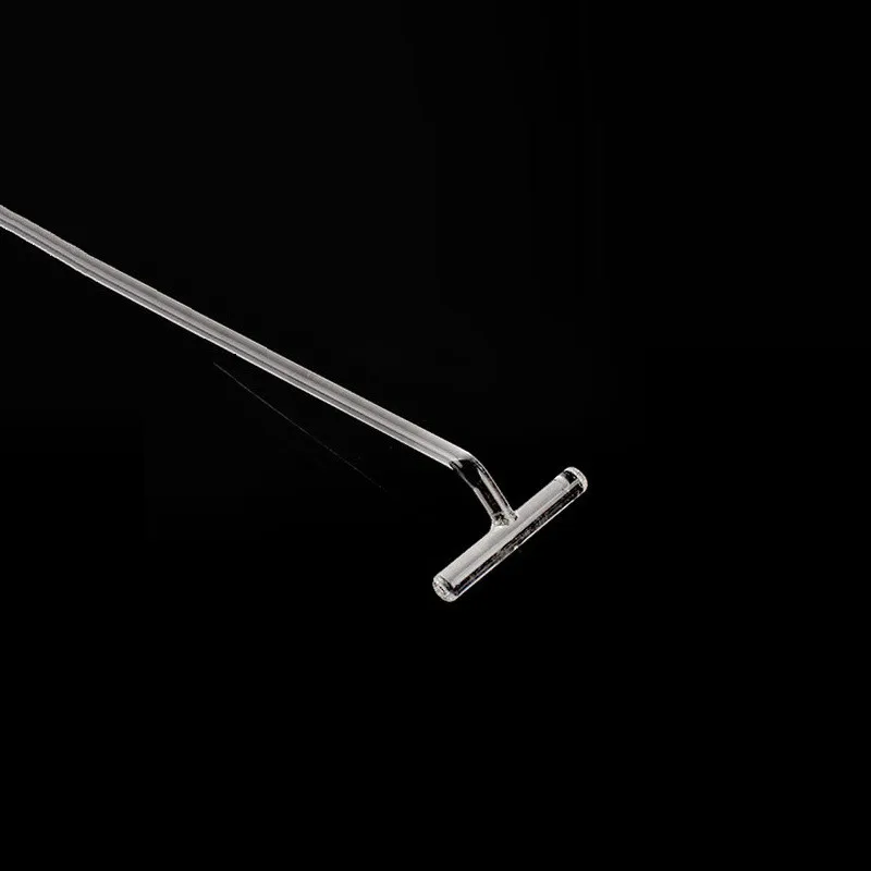 Glass Cell Spreader T-shape Cell Coating Bar Culture Dish Coated Stick Width 50mm Applicator Spatula Push Plates 10/PK