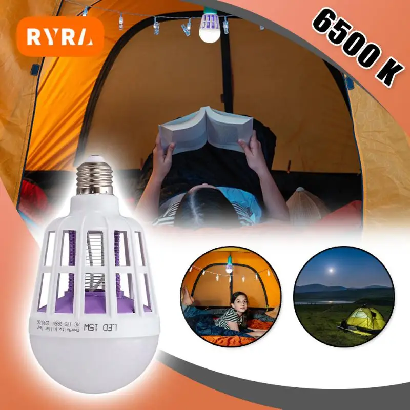 Mosquito Lamp Mosquito Killer Lamp RYRA Mosquito Killer Lamp LED Bulbs AC 220V Home Lighting With Electronic Anti Mosquito Trap Insect Killer Lamp