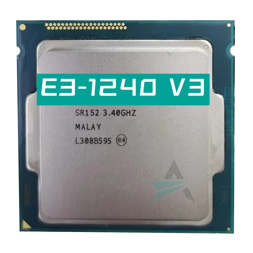 Xeon E3-1240 V3 E3 1240 V3 E3 1240 V3 3.4 Ghz Processore Cpu Quad-Core A Otto Thread 8M 80W Lga 1150