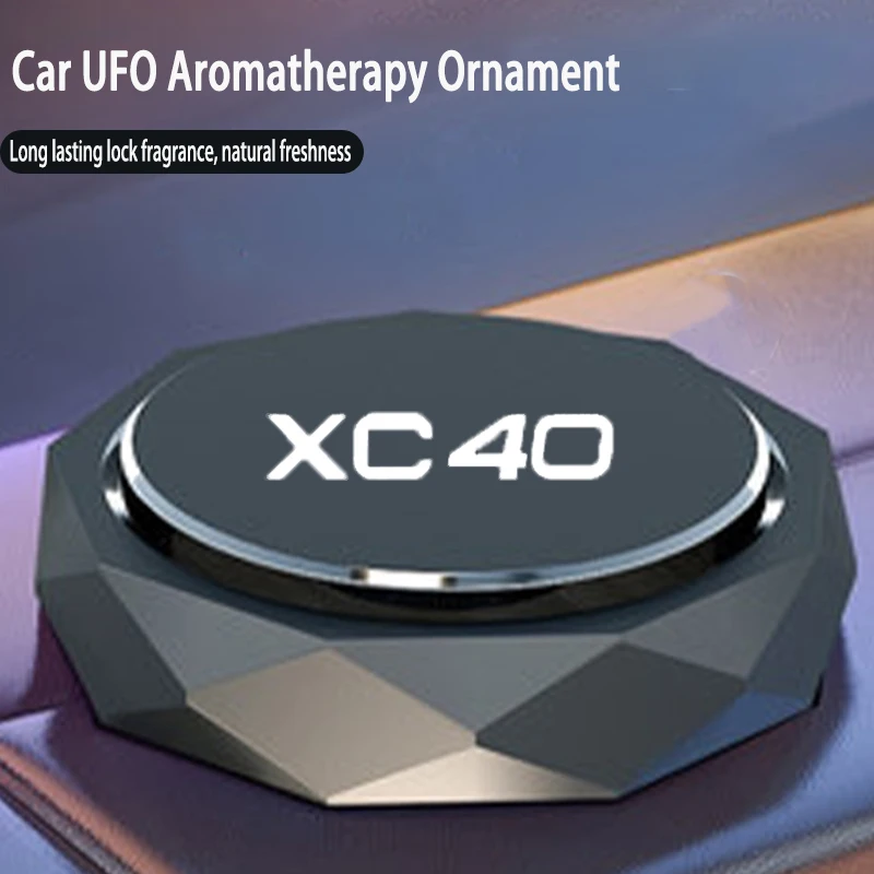 

Auto Fragrance Instrument Seat Aromatherapy UFO Shape Scent Decor Car Air Freshener For Volvo XC40 Auto Accessories