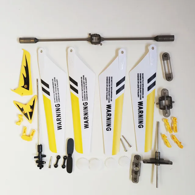 Rc Helicopters Syma S107 Helicopter Parts Kit (Yellow) – Crash